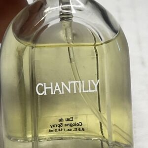 White Chantilly Eau De Cologne .5oz. / 14.5mL NIB Rare NWOB